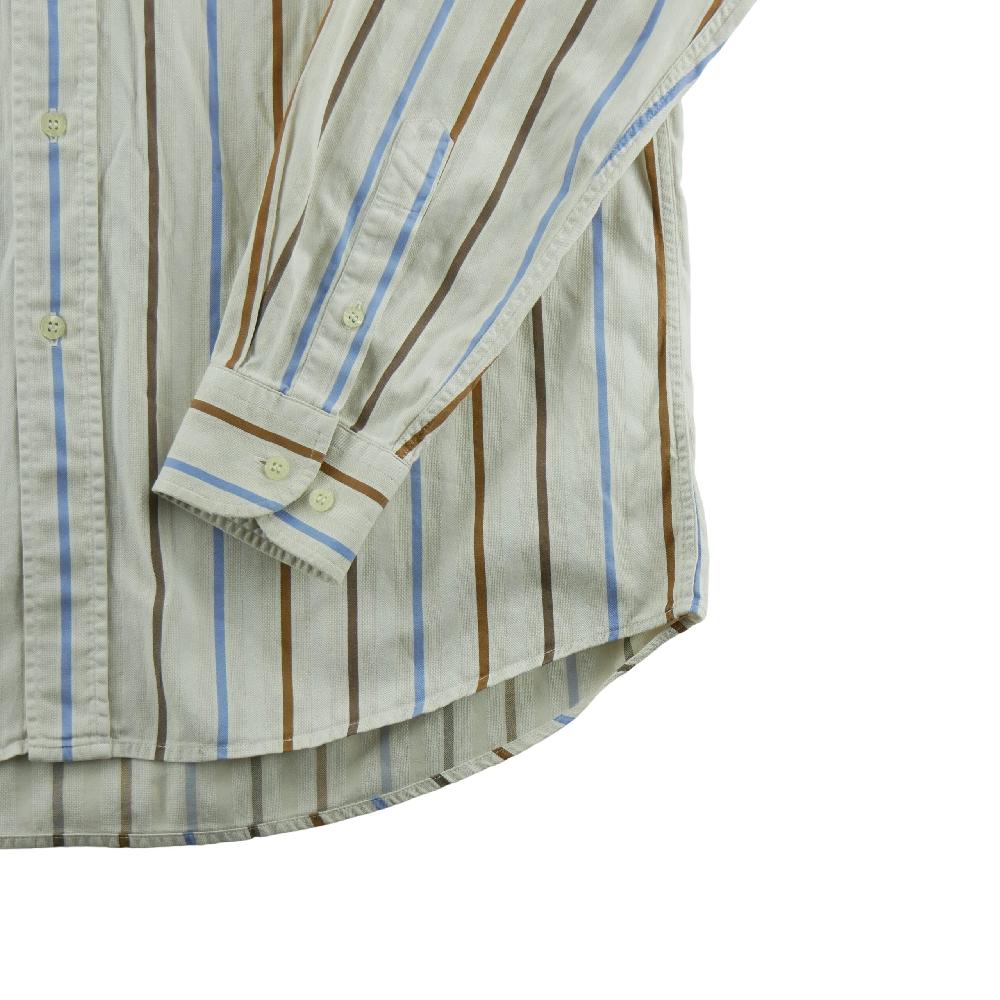 Fitness / Cardio training - Lacoste Chemise classique Homme Taille M à rayures Beige - photo 3