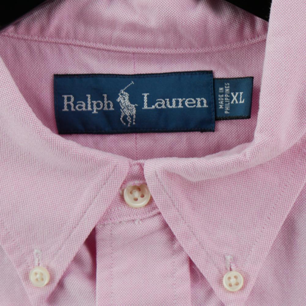 Sportswear - Ralph Lauren Chemise classique Homme Taille XL uni Rose - photo 5