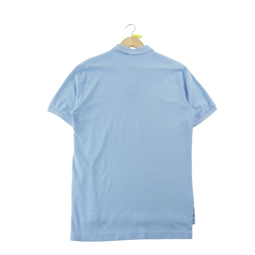 Golf - Polo Ralph Lauren Polo manches courtes Custom Fit Mesh Pony Homme Taille S Bleu clair - photo 3