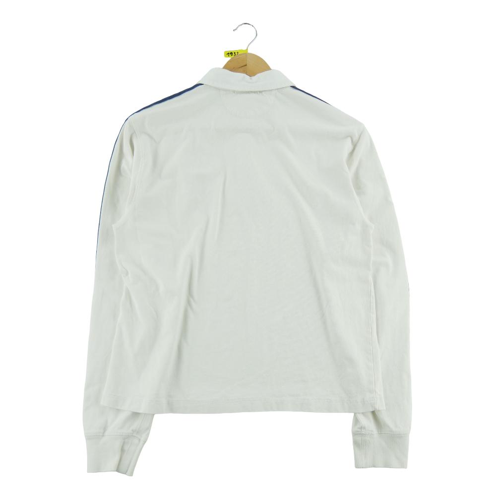 Golf - Polo Ralph Lauren Polo manches longues Big Pony Mesh 3 Vintage Homme Taille S Blanc - photo 3