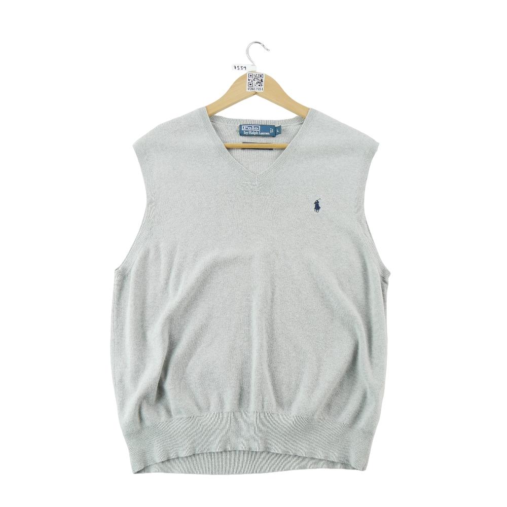 Golf - Polo Ralph Lauren Pull Pima Cotton Homme Taille L Gris - photo 1