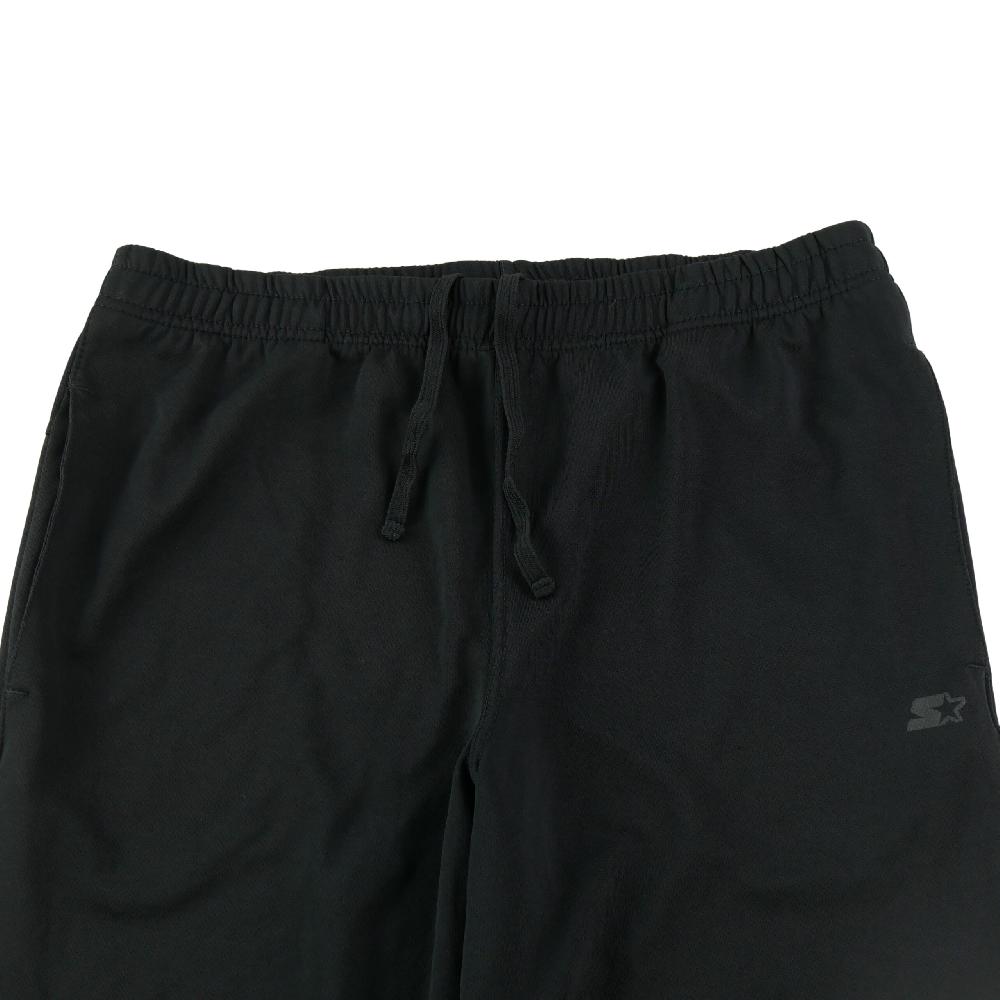 Fitness / Cardio training - Starter Jogging Doubles bandes latérales Y2K Vintage Taille élastiquée Homme Taille M Noir - photo 3