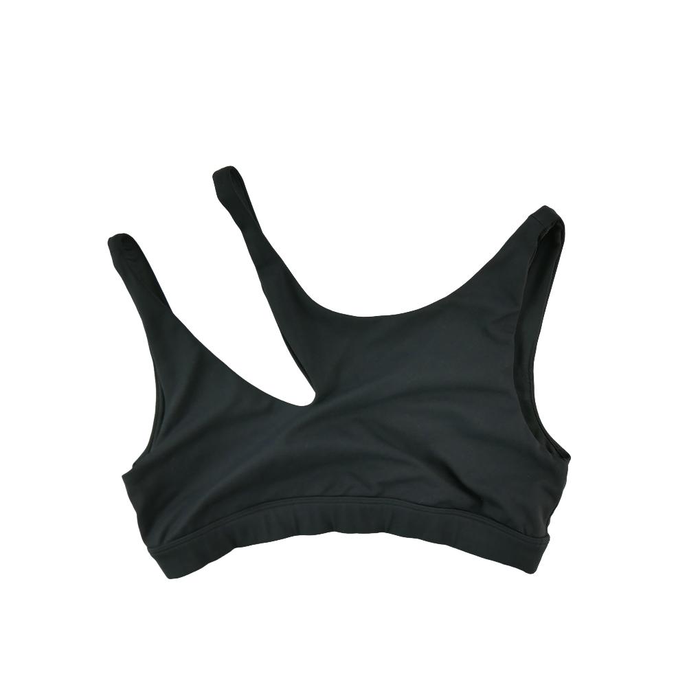 Course à pied trail - Alo Brassières Peak Asymmetrical Sports Bra Cutout W9125R Femme Taille XS Noir - photo 1