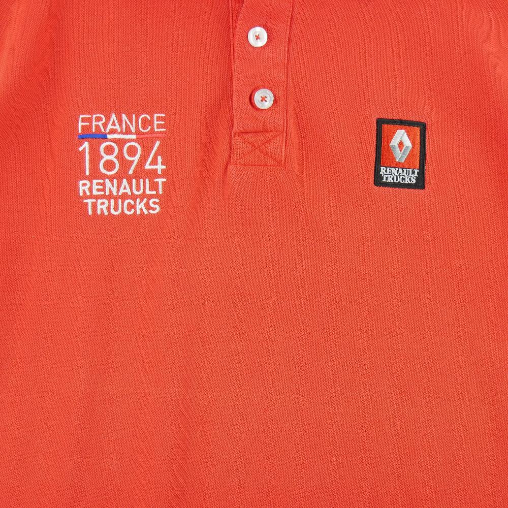 Sportswear - Renault Trucks Polo manches courtes Homme Taille M Rouge - photo 4