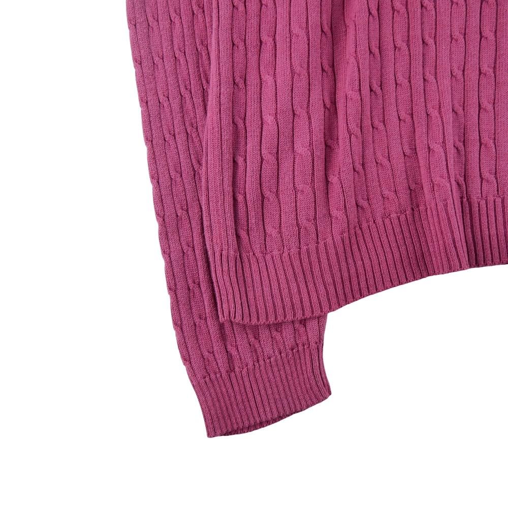 Golf - Lauren Ralph Lauren Pull Femme Taille XL Bordeaux - photo 4