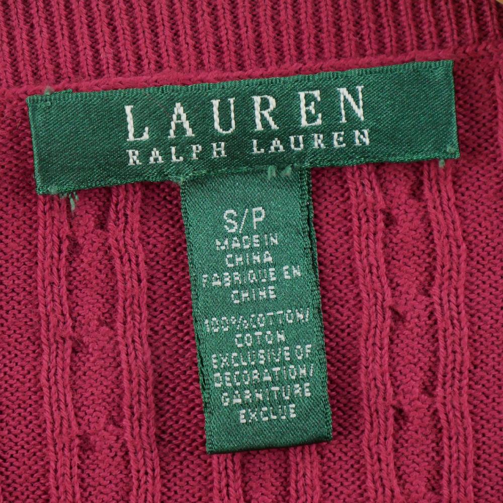 Golf - Lauren Ralph Lauren Pull Femme Taille S Rouge - photo 7