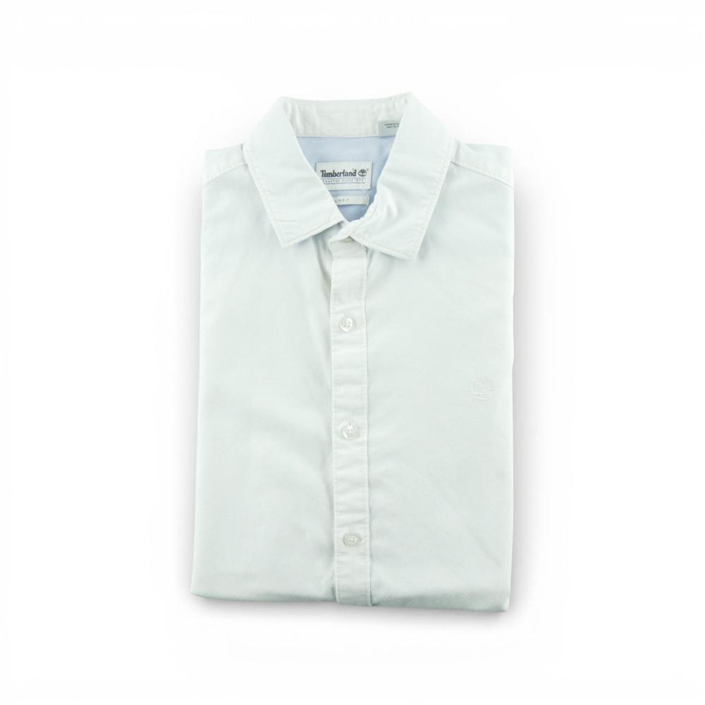 Sportswear - Timberland Chemise classique Homme Taille S uni Blanc - photo 1