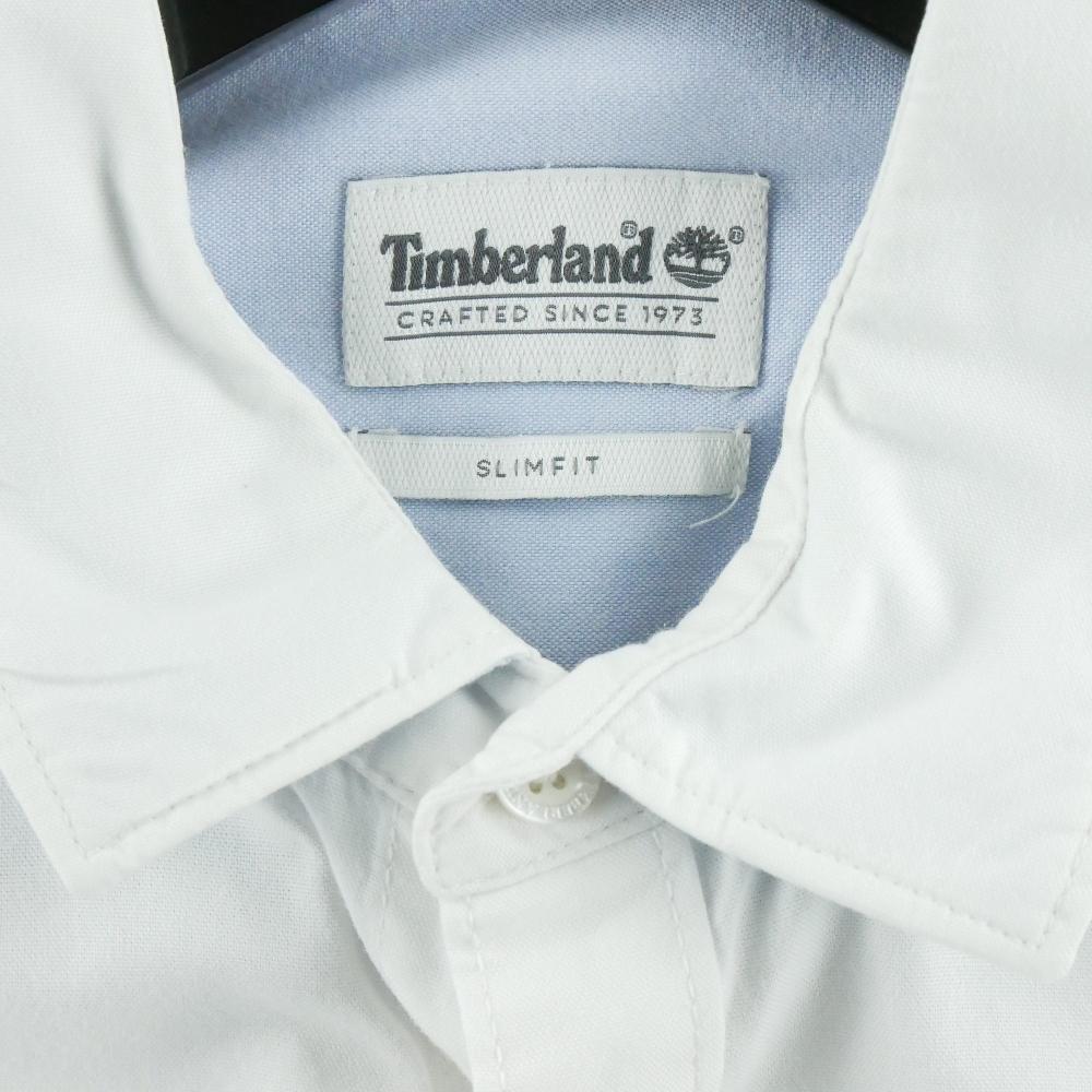 Sportswear - Timberland Chemise classique Homme Taille S uni Blanc - photo 6