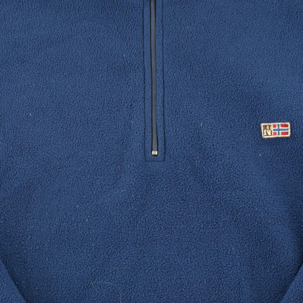 Randonnée / Trek - Napapijri Pull polaire Coupe droite Y2K Expedition Experience Vintage Homme Taille XL - photo 4