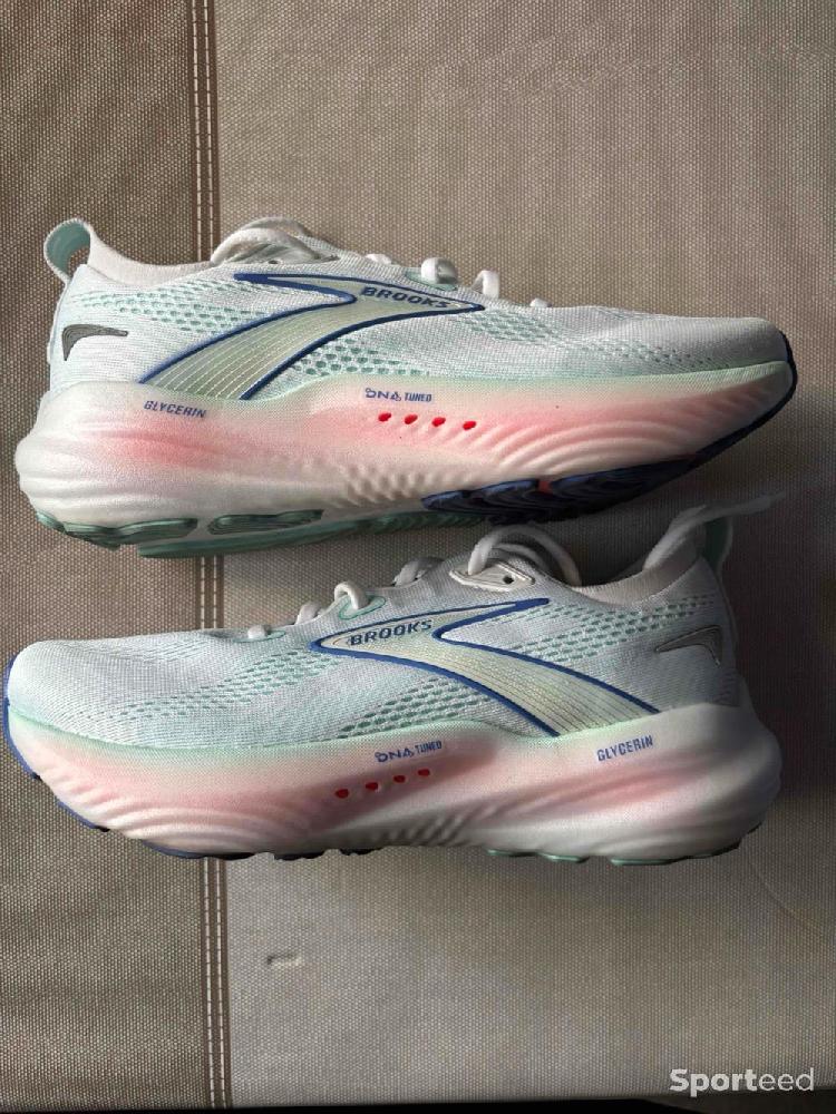 Course à pied route - Chaussures running Brooks Glycerin 22 - photo 5