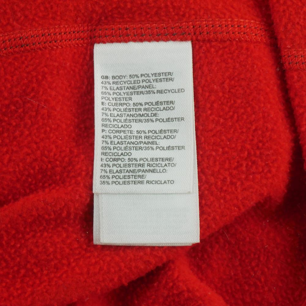 Course à pied trail - The North Face Pull polaire Momentum Thermal 1/2 Zip FlashDry Homme Taille M Rouge - photo 7