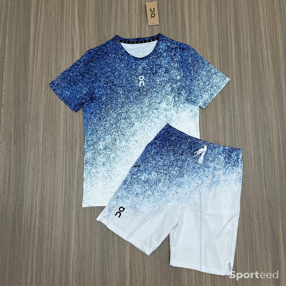 Tennis - Tenue On-Running Tennis : tâche bleu  - photo 1