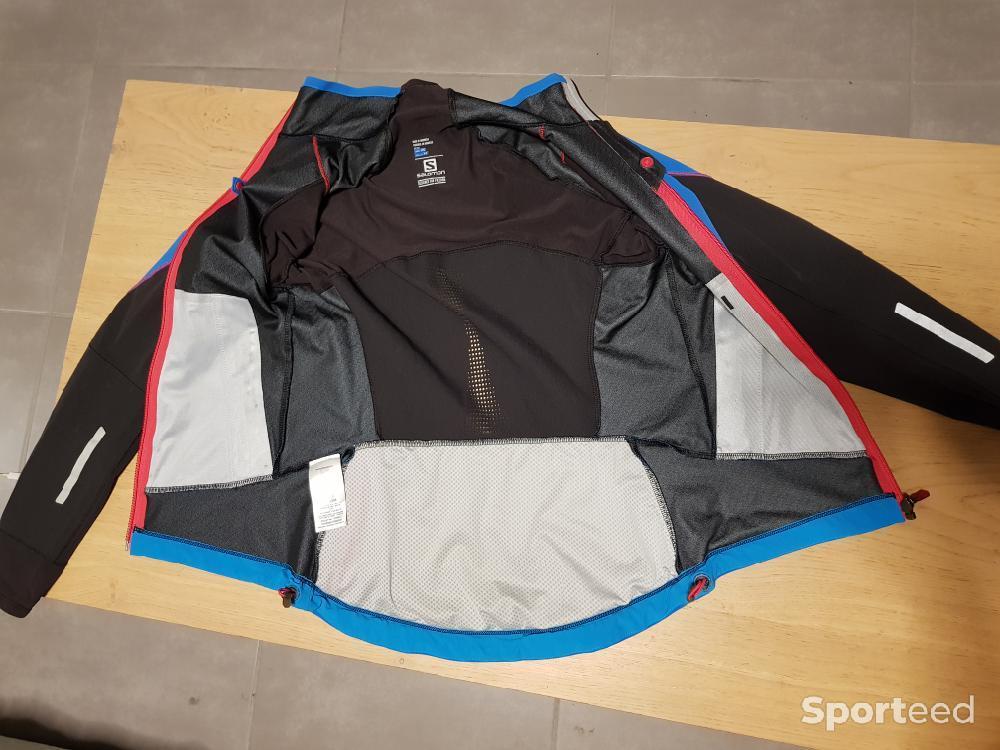 Course à pied trail - Veste gilet coupe vent Salomon XS - photo 3
