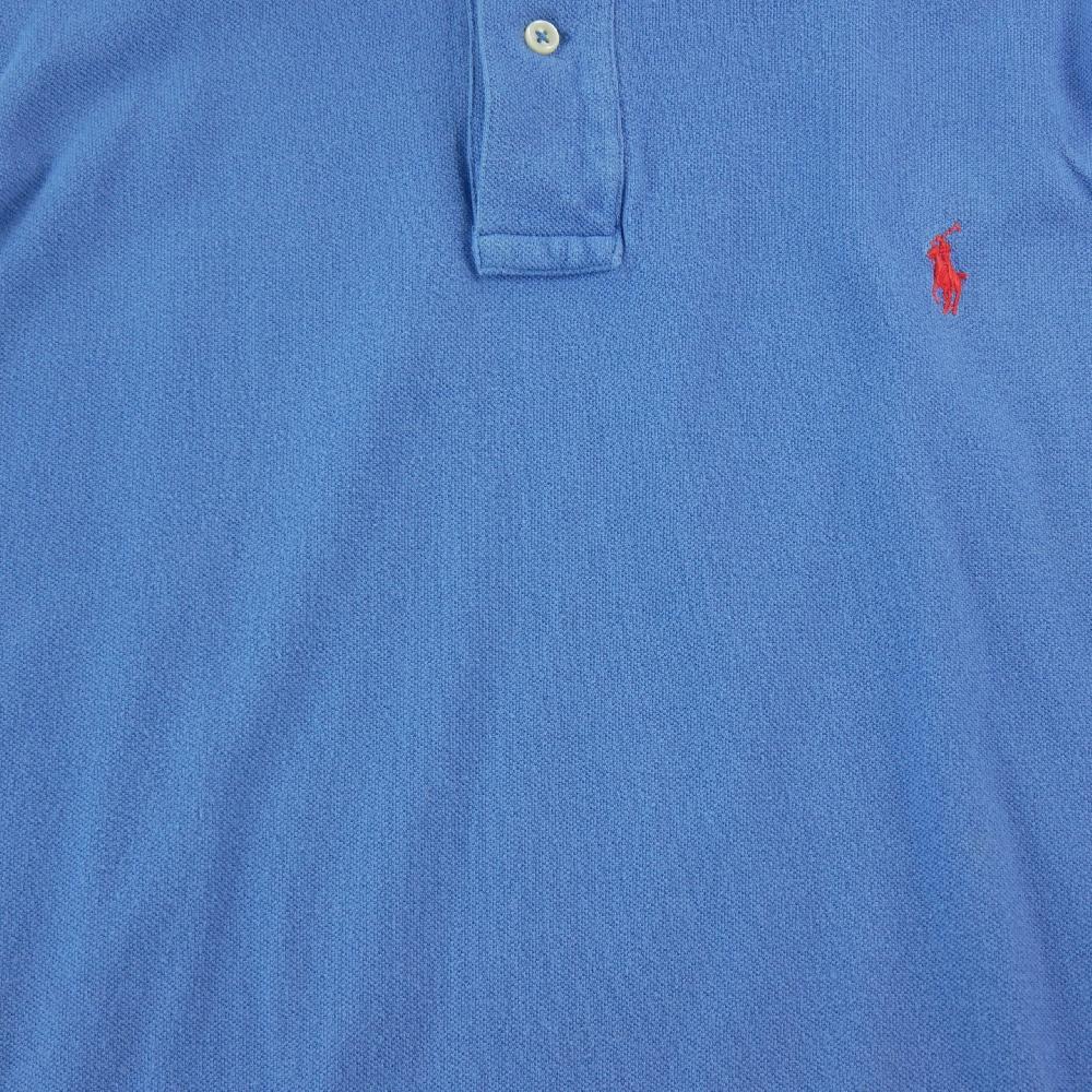 Golf - Polo Ralph Lauren Polo manches courtes Classic Fit Mesh Pony Homme Taille 2XL Bleu clair - photo 5