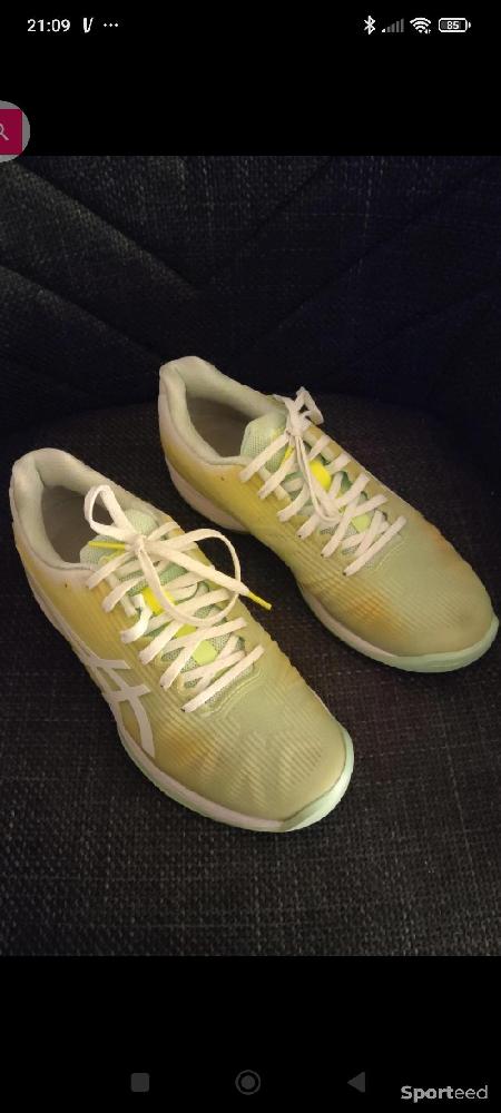 Tennis - Chaussures tennis / padel haut de gamme Clay Asics Solution Speed FF - Taille 39.5 - photo 1