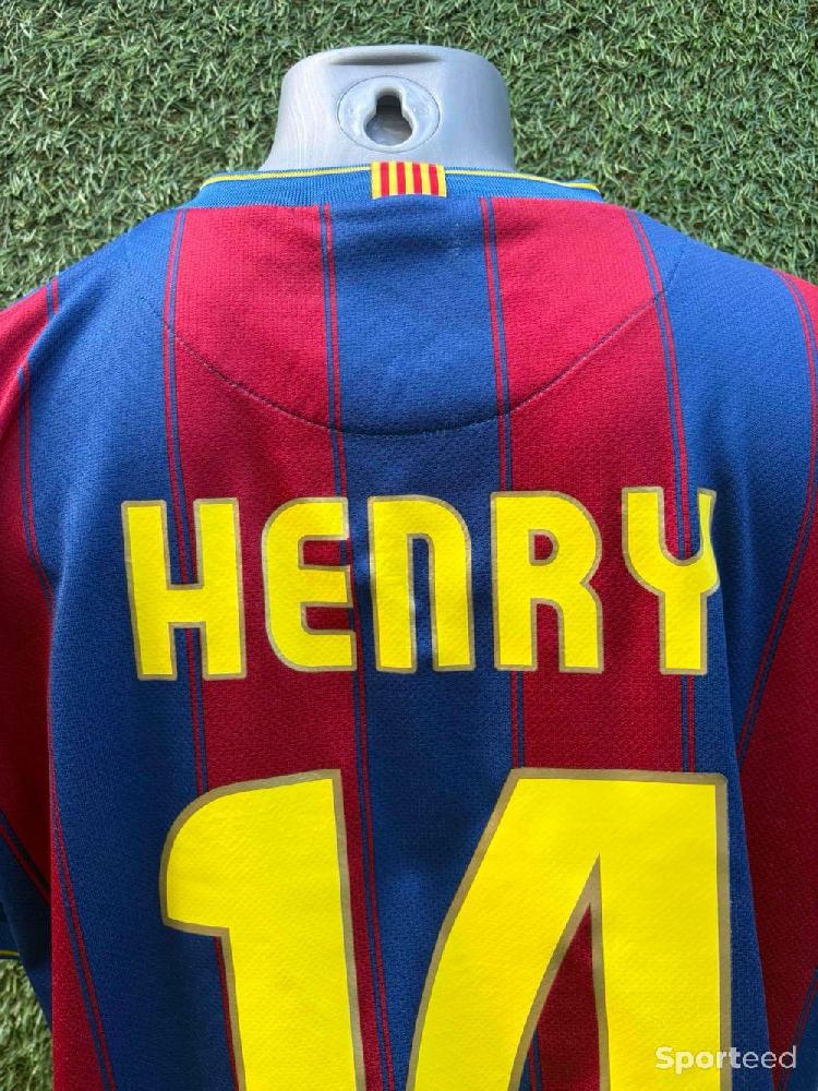 Football - Maillot Henry Barcelone  - photo 4