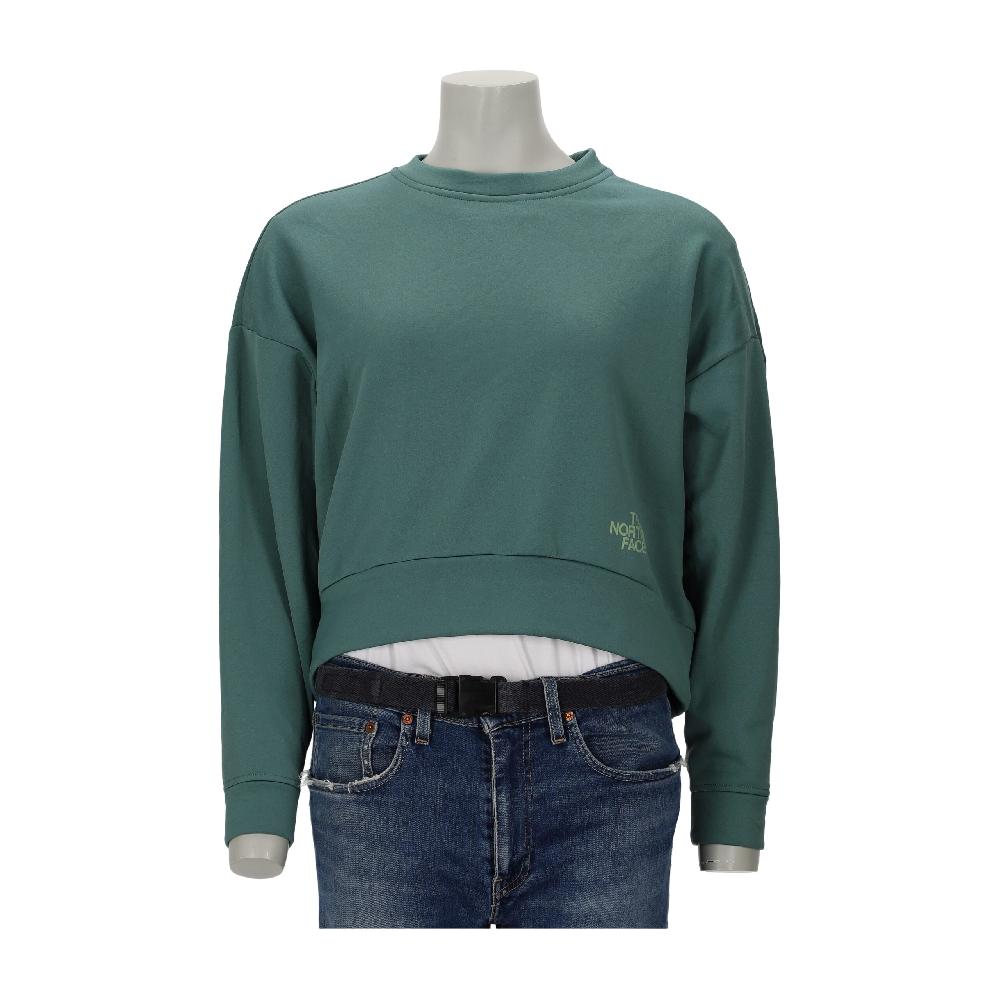 Sportswear - The North Face Sweat Horizon Performance Fleece Crew Coupe relax Algae Blue Femme Taille S - photo 1