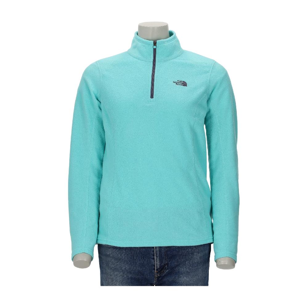 Randonnée / Trek - The North Face Pull polaire Glacier 1/4 Zip Coupe ajustée Femme Taille M Turquoise - photo 1