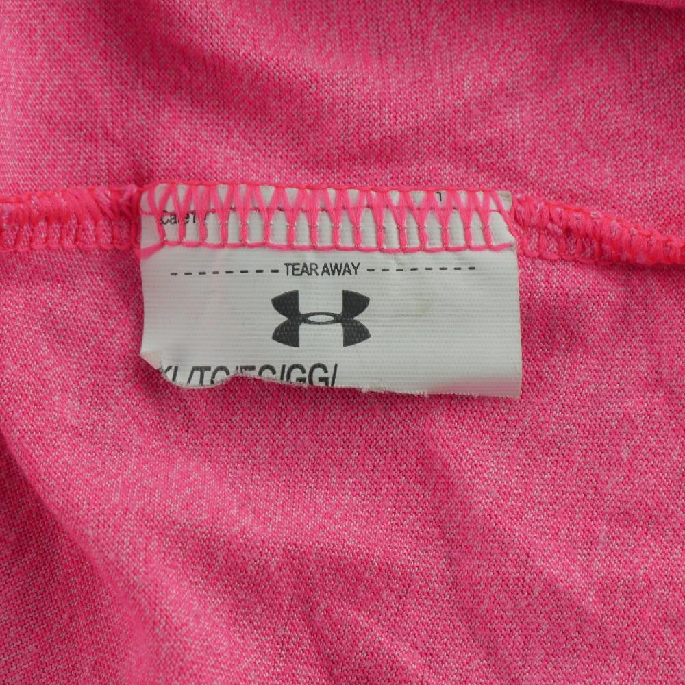Fitness / Cardio training - Under Armour T-shirt Grand logo UA Coupe standard Col rond Femme Taille M Rose - photo 5