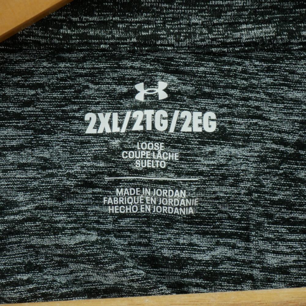 Fitness / Cardio training - Under Armour T-shirt UA Tech Twist V-Neck Coupe ample Effet twist chiné Femme Taille 2XL - photo 5