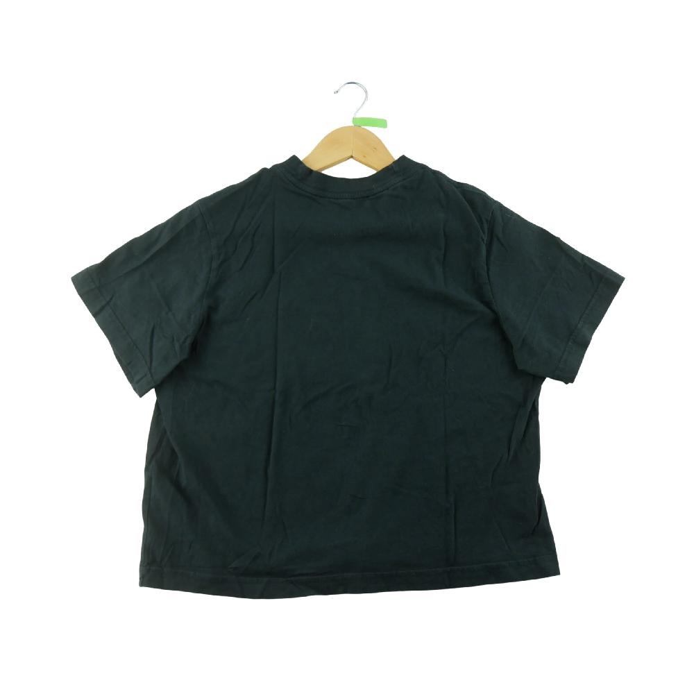 Fitness / Cardio training - Nike T-shirt Sportswear Essential Boxy Coupe boxy ample Coton épais Femme Taille XL Noir - photo 2