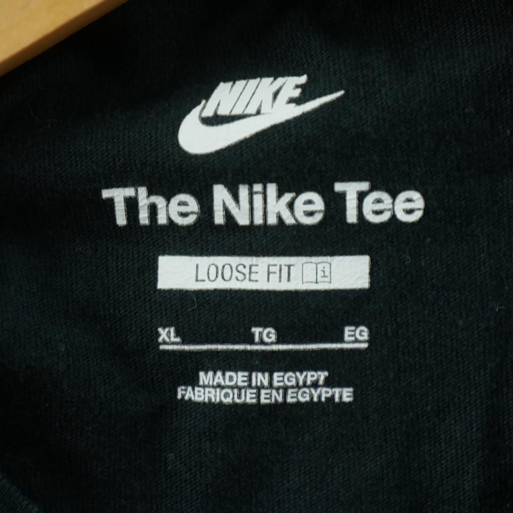 Fitness / Cardio training - Nike T-shirt Sportswear Essential Boxy Coupe boxy ample Coton épais Femme Taille XL Noir - photo 4