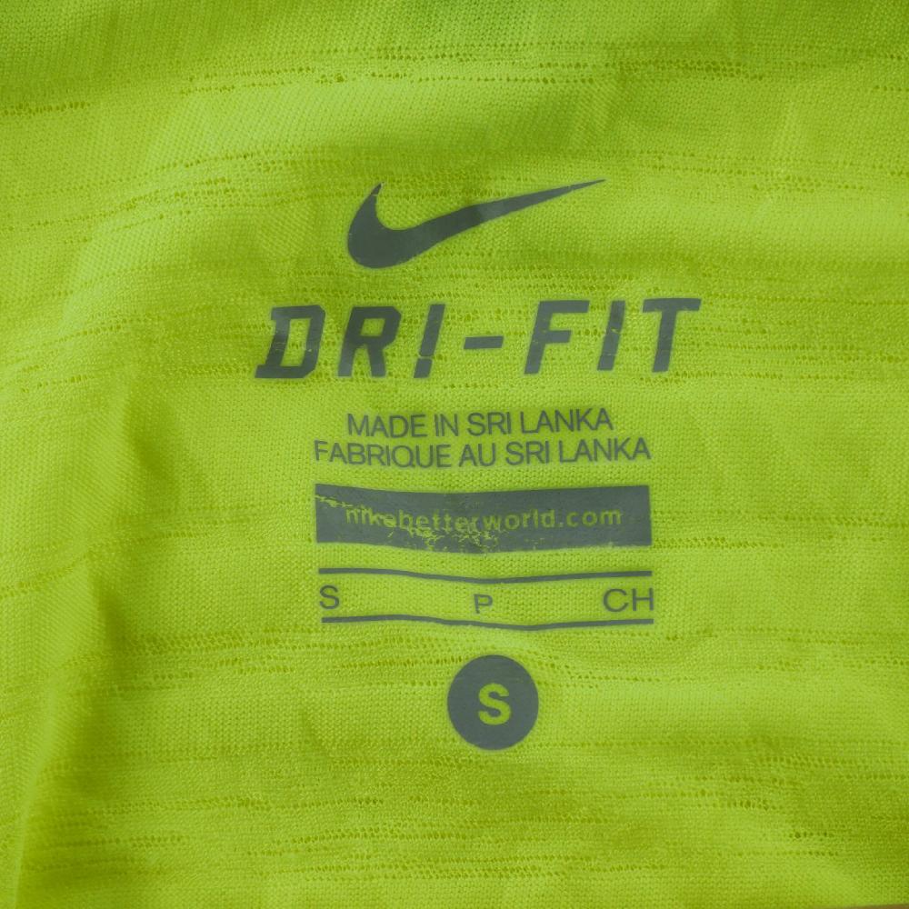 Fitness / Cardio training - Nike Débardeurs Dri-FIT Racerback Tank Coupe standard racerback Femme Taille S Jaune Fluo - photo 4