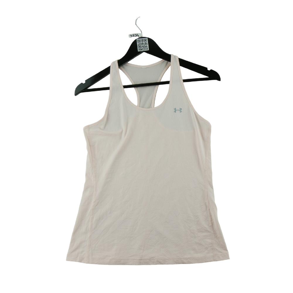 Fitness / Cardio training - Under Armour Débardeurs HeatGear Racer Tank Coupe ajustée Dos nageur Femme Taille S Rose - photo 1
