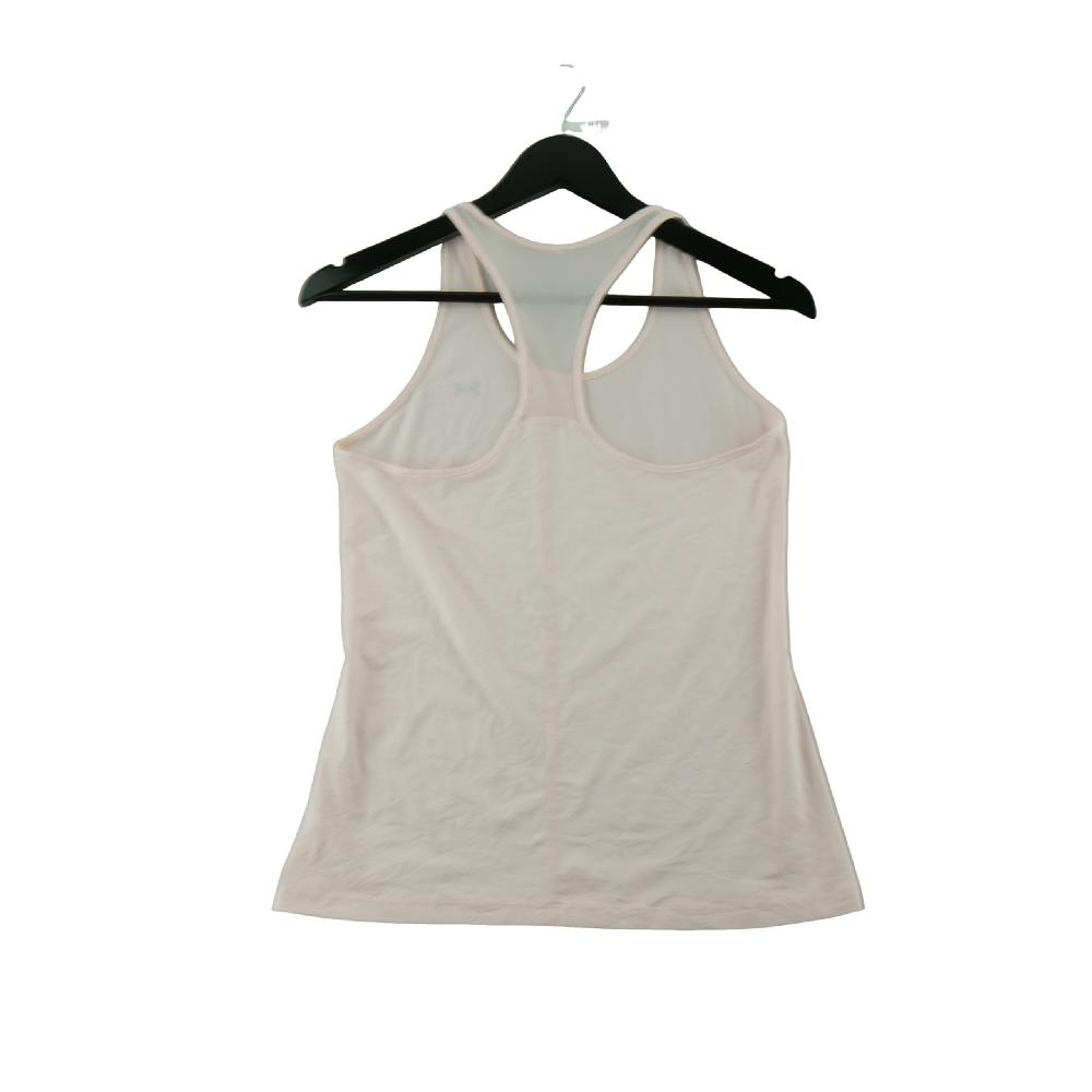 Fitness / Cardio training - Under Armour Débardeurs HeatGear Racer Tank Coupe ajustée Dos nageur Femme Taille S Rose - photo 2