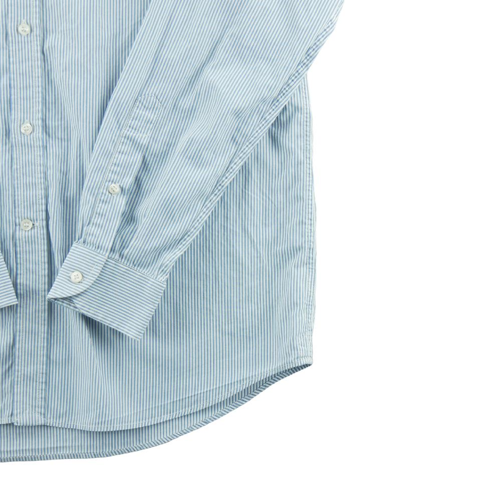 Sportswear - Lacoste Chemise classique Homme Taille S à rayures Bleu clair - photo 4
