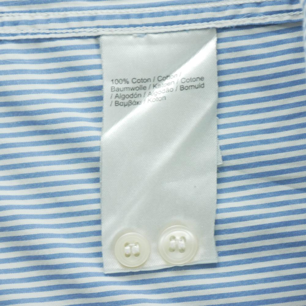 Sportswear - Lacoste Chemise classique Homme Taille S à rayures Bleu clair - photo 6