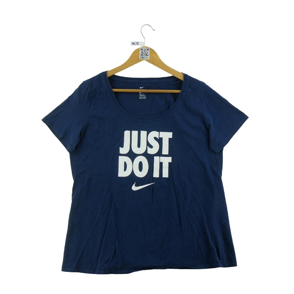 Sportswear - Nike T-shirt manches courtes Just Do It Coupe athlétique Graphisme Swoosh Femme Taille L - photo 1