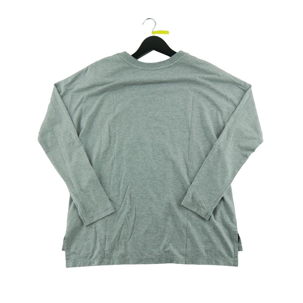 Sportswear - Nike T-shirt manches longues Signal Premium Long-Sleeve Pocket Tee Femme Taille M Gris - photo 2